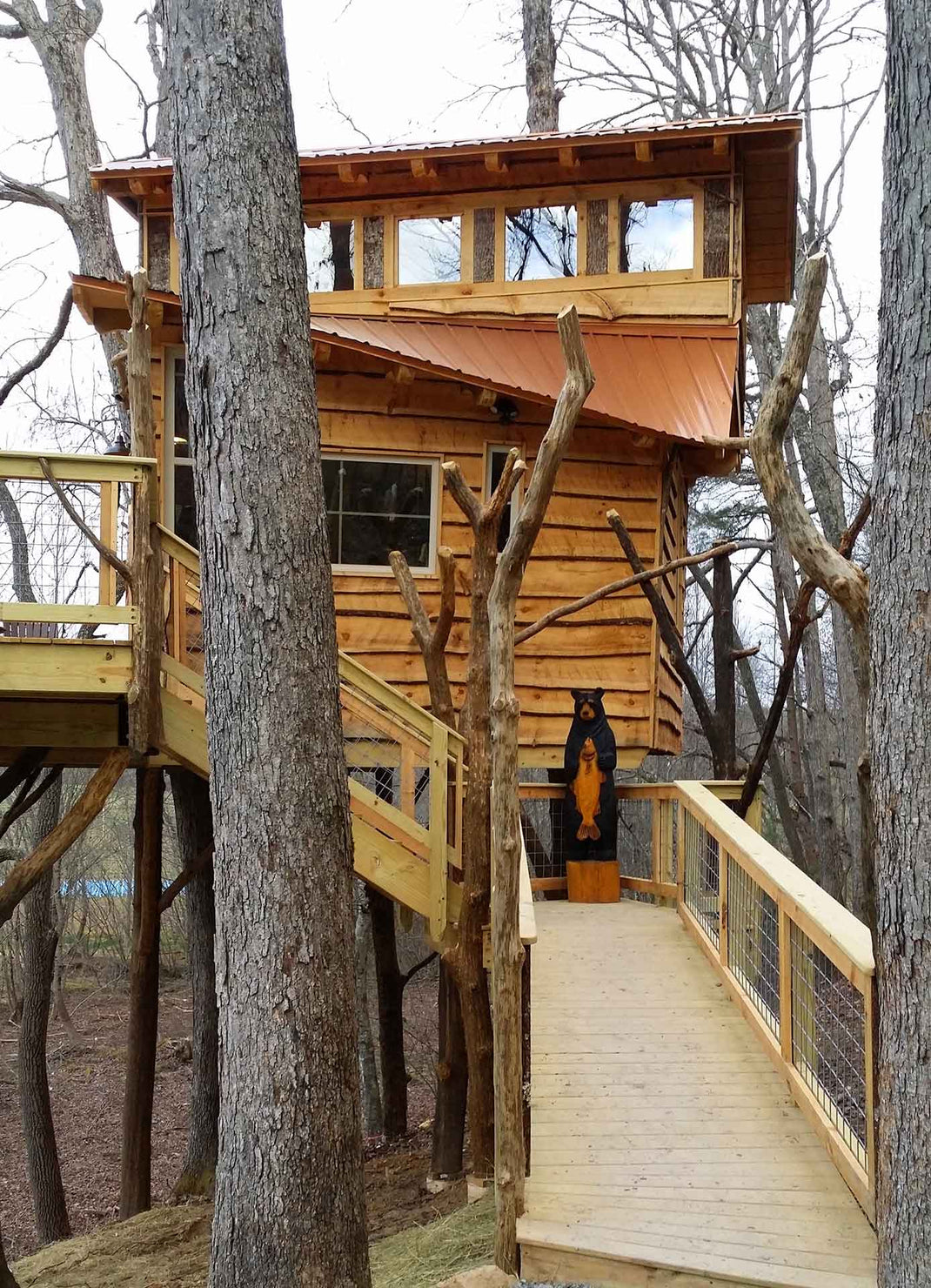 Blue Ridge Tree Man Blue Ridge Treehouse Rental | Blueridge Cabin Rentals