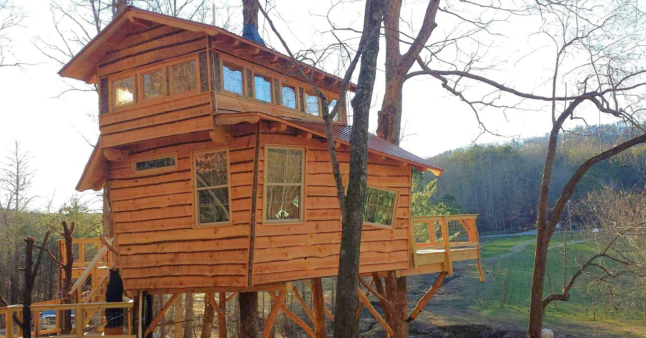 Private Treehouse Stay Blue Ridge Georgia | Luxury and Verified Privacy ...